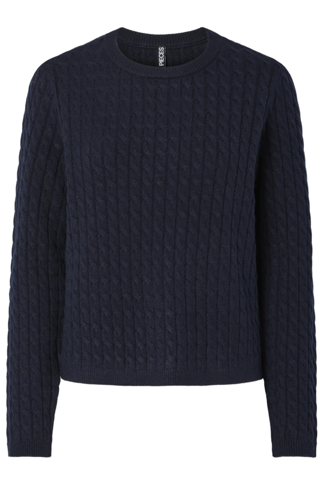 PCFIA LS CABLE KNIT NOOS BC 17158899 MARITIME BLUE